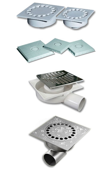 Chiusini in plastica sifonati